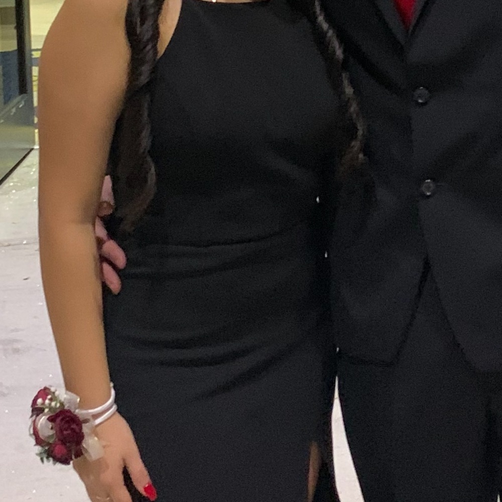 long black dress (2 piece)